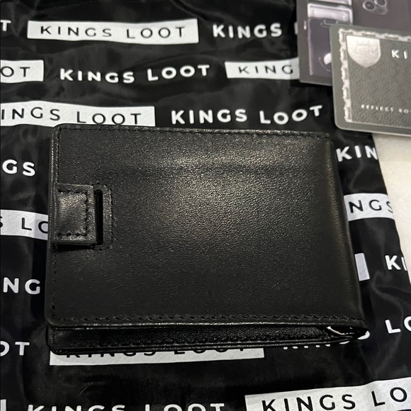 Kings Loot Black Wallet Leather BRAND NEW Designed to Impress - Picture 5 of 5
